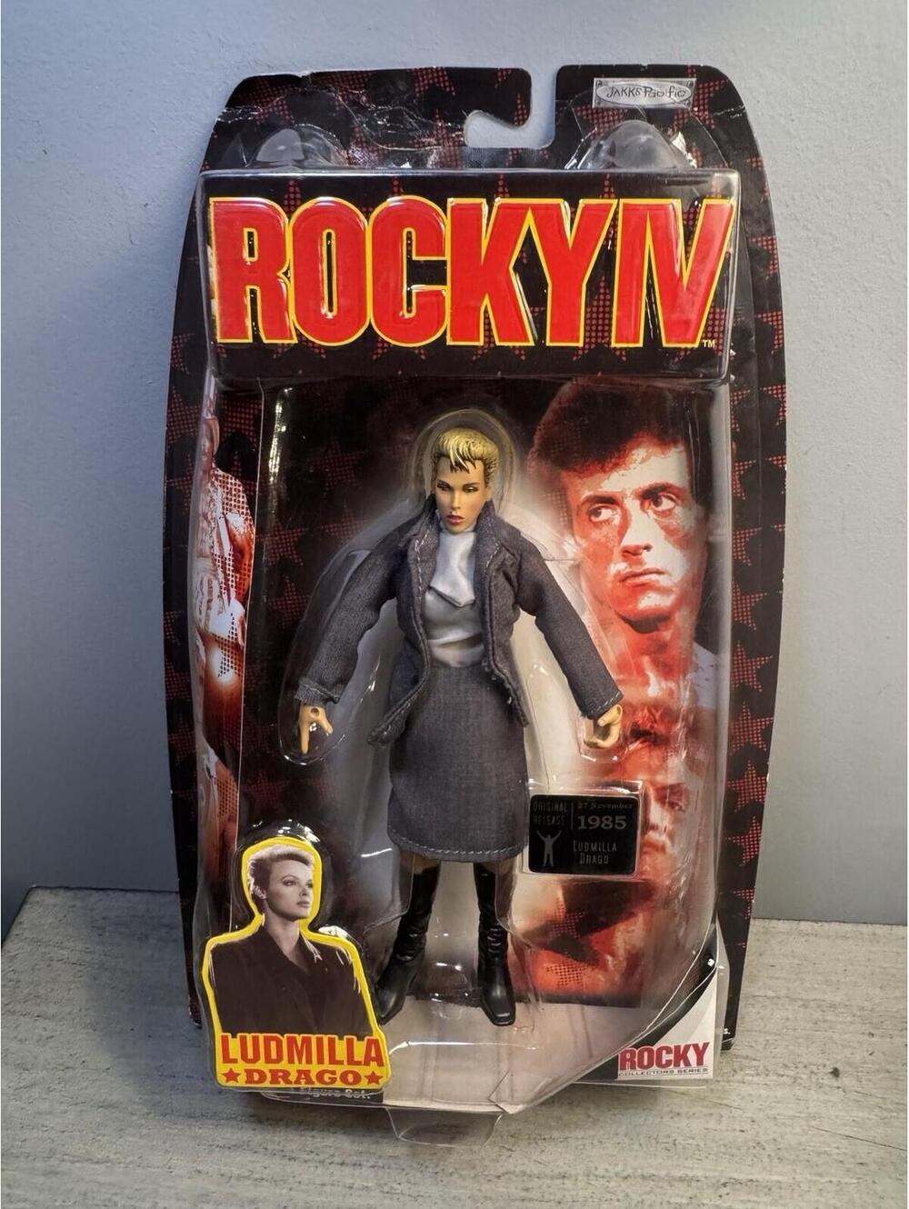 Rocky IV Ludmilla Drago Action Figure Collector Jakks Pacific 2007 NEW